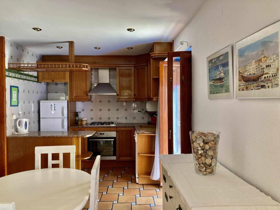 Casita De Pescadores Con Vista Al Puerto L'Ametlla de Mar Exterior foto